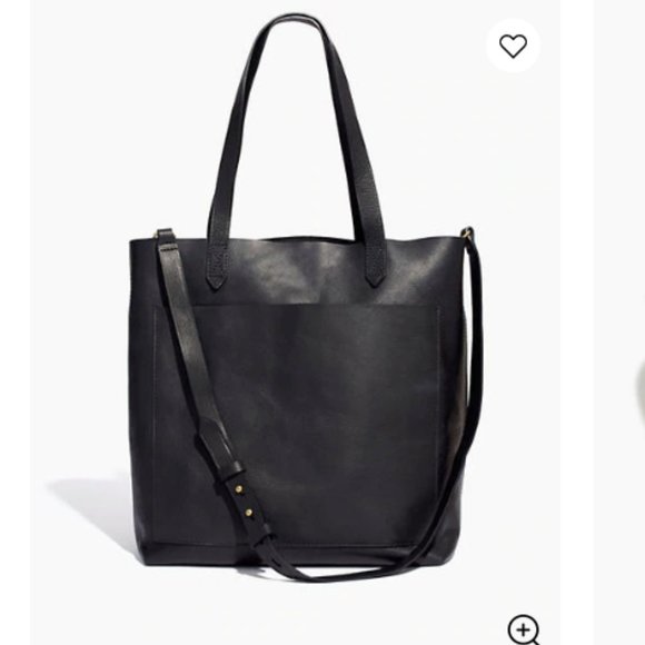 Madewell Handbags - The Medium Transport Tote - True black